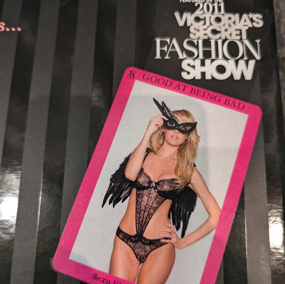 Victoria's Secret fashion show angel lingerie